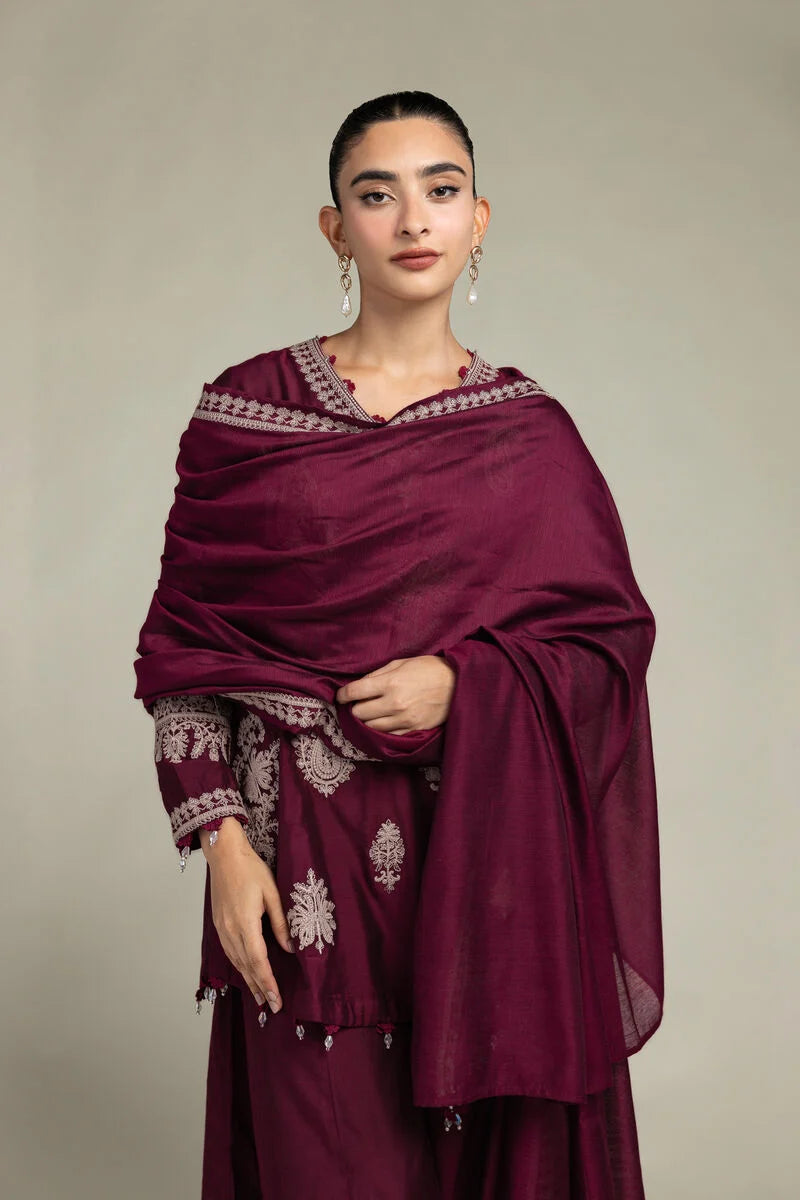 Paisley V-Neck Kurta