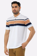 White Yarn Dyed Polo White Yarn Dyed Polo